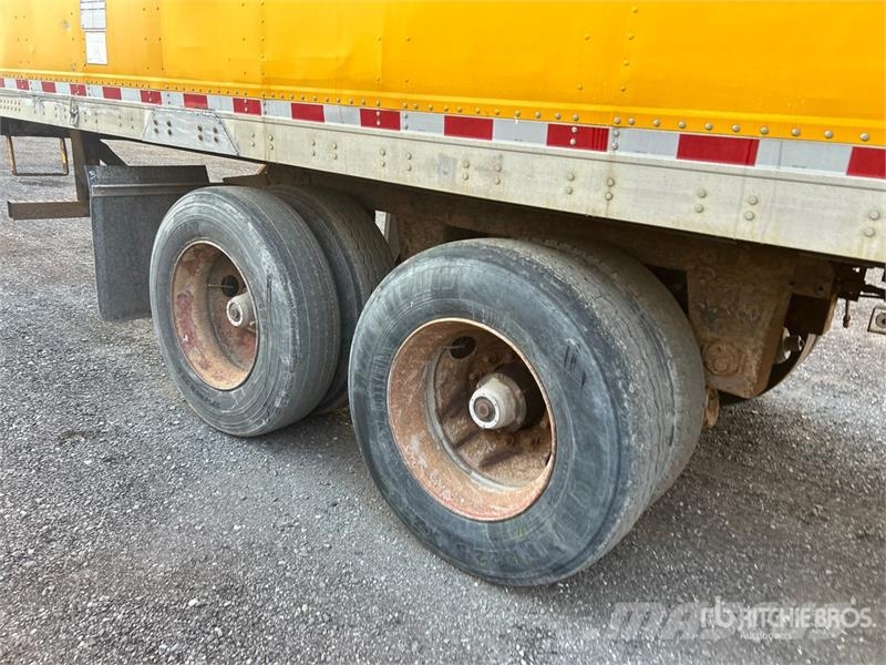 Manac 53 ft x 102 in T/A Van Trailer Gesloten opbouw trailers