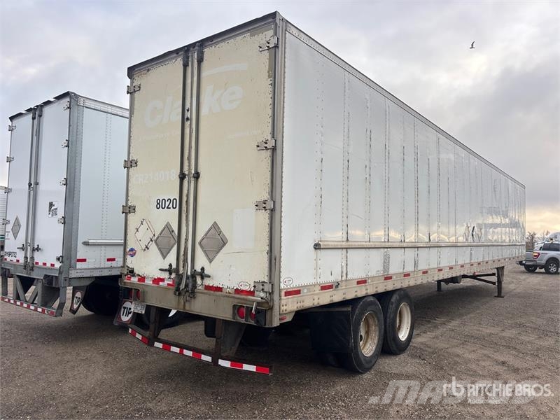 Manac 53 ft x 102 in T/A Heated Van Trailer Remorque Fourgon