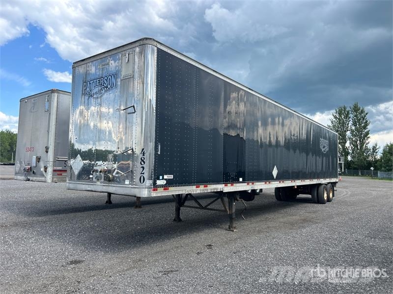 Manac 53 ft x 102 in T/A Van Trailer Cajas de remolque