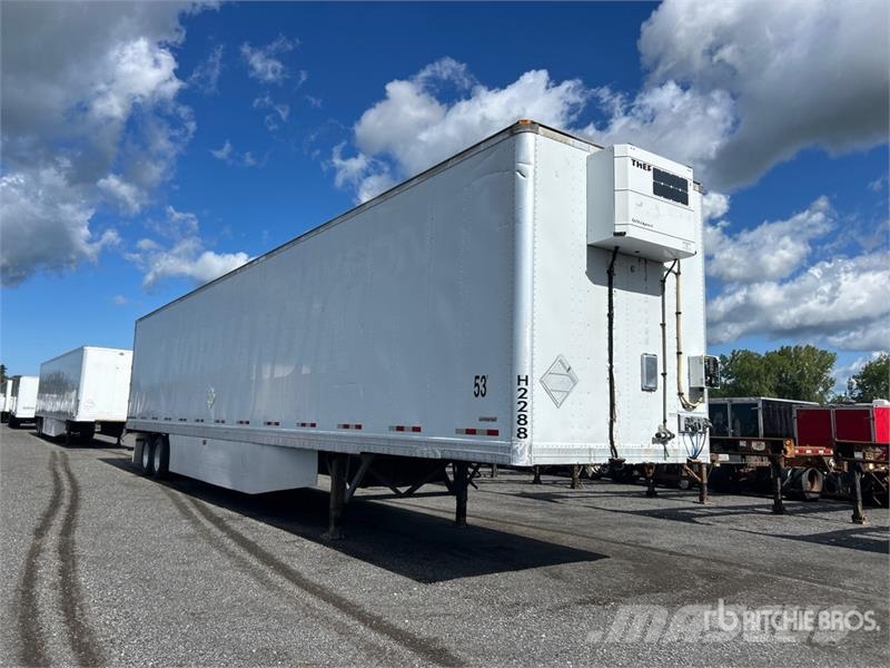 Manac 53 ft x 102 in T/A Heated Van Trailer Skåpsläp