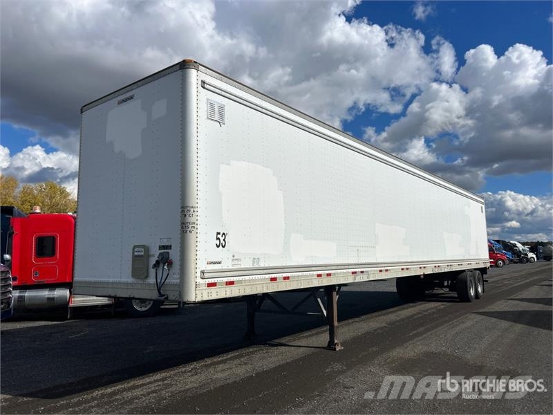 Manac 53 ft x 102 in T/A Van Trailer Прицепы-фургоны