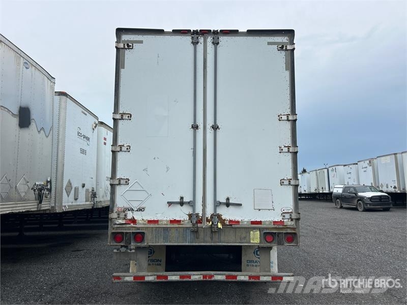 Manac 53 ft x 102 in T/A Van Trailer Skåpsläp
