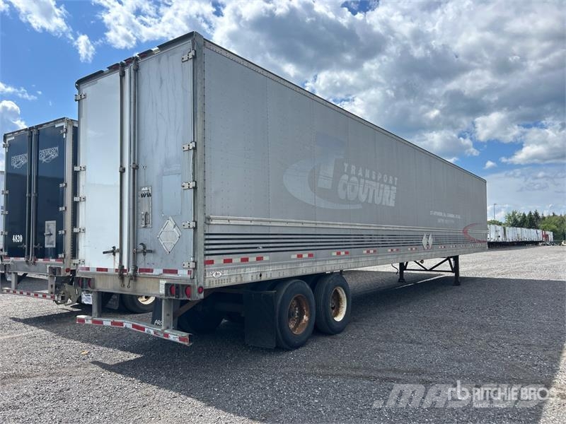 Manac 53 ft x 102 in T/A Van Trailer Cajas de remolque