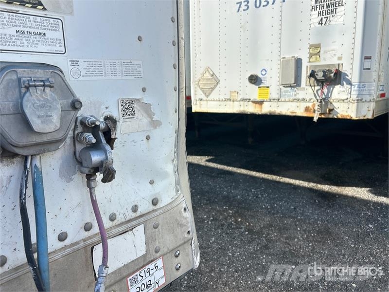 Manac 53 ft x 102 in Tri/A Van Trailer Sanduk prikolice