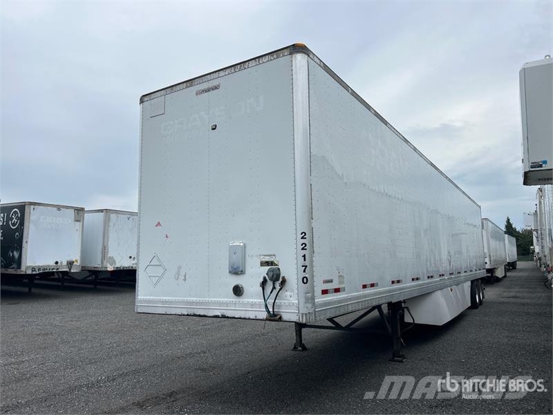 Manac 53 ft x 102 in T/A Van Trailer Skåpsläp