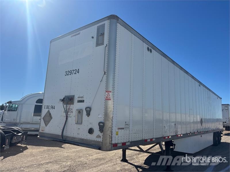 Manac 53 ft x 102 in T/A Van Trailer Fast kasse