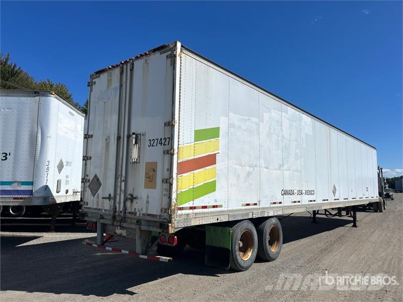 Manac 53 ft x 102 in T/A Van Trailer مقطورات ذات هيكل صندوقي