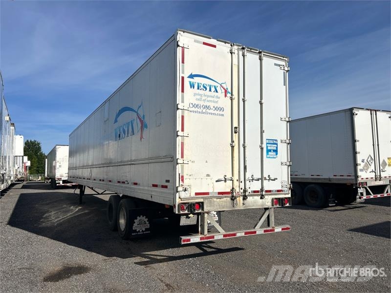 Manac 53 ft x 102 in T/A Van Trailer Sanduk prikolice