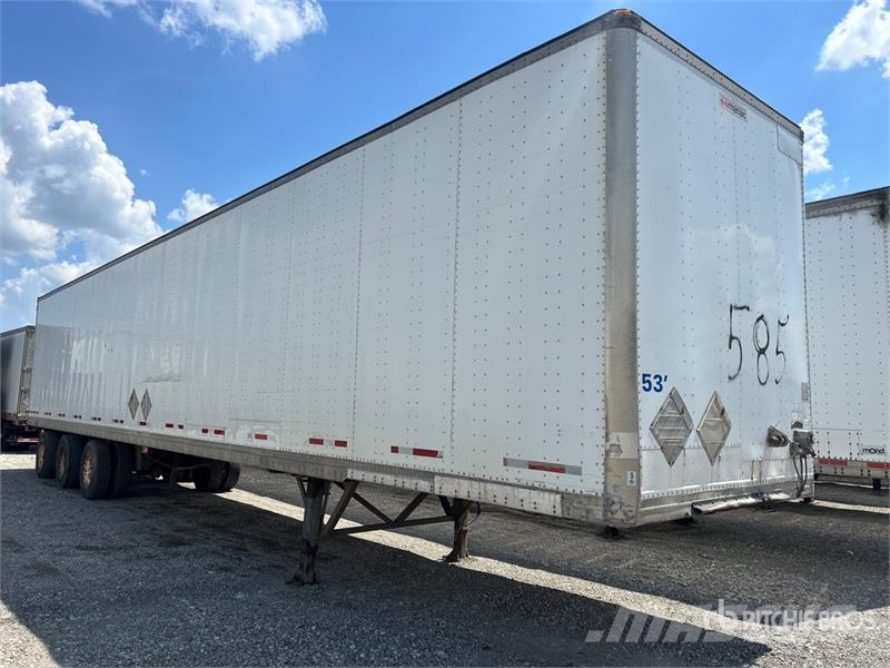 Manac 53 ft x 102 in Tri/A Van Trailer Прицепы-фургоны