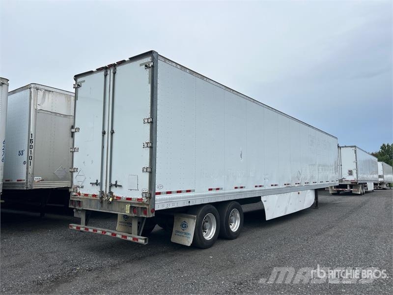 Manac 53 ft x 102 in T/A Van Trailer Skåpsläp