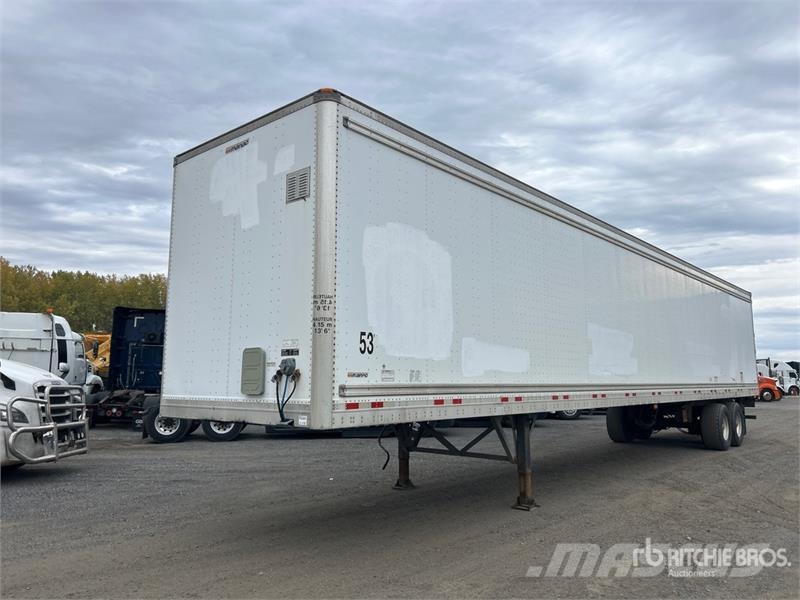 Manac 53 ft x 102 in T/A Van Trailer Прицепы-фургоны