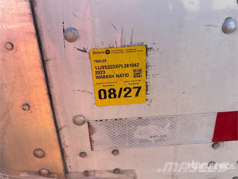 Manac 53 ft x 102 in T/A Van Trailer Прицепы-фургоны