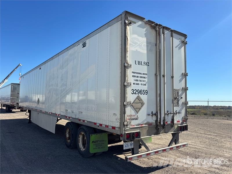 Manac 53 ft x 102 in T/A Van Trailer Прицепы-фургоны