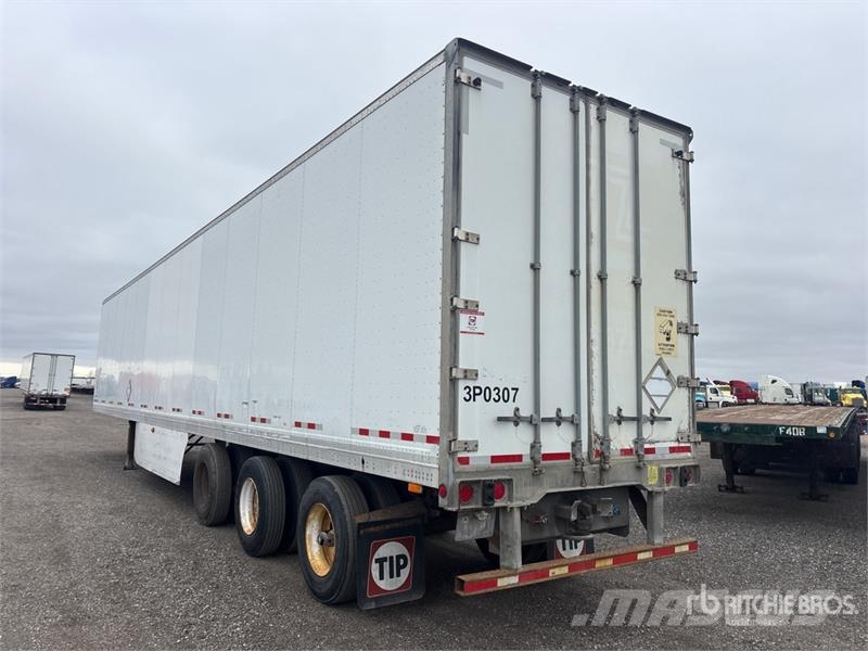 Manac 53 ft x 102 in Tri/A Van Trailer Skappåbygg