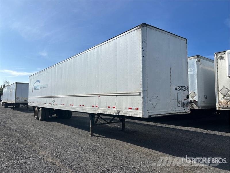 Manac 53 ft x 102 in T/A Van Trailer Sanduk prikolice