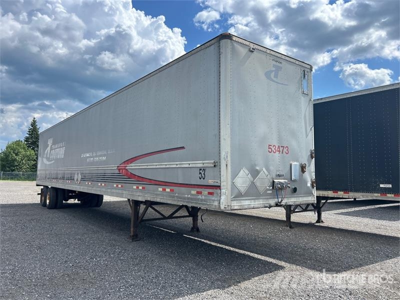 Manac 53 ft x 102 in T/A Van Trailer Cajas de remolque