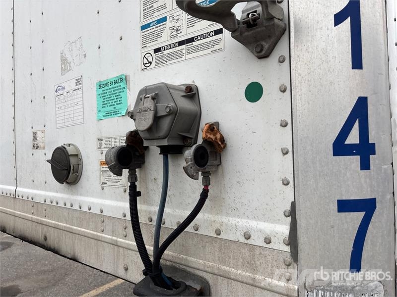 Manac 92253A811 53 ft x 102 in T/A Van Trailer مقطورات ذات هيكل صندوقي