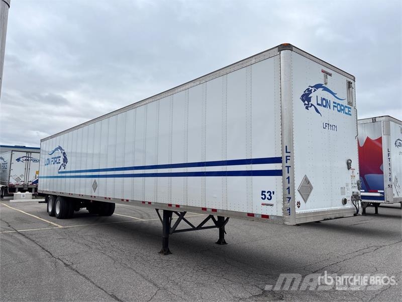 Manac 92253A811 53 ft x 102 in T/A Van Trailer Причепи-фургони