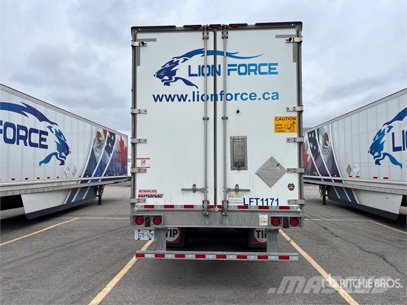 Manac 92253A811 53 ft x 102 in T/A Van Trailer Причепи-фургони