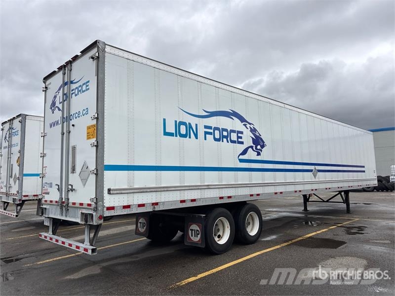 Manac 92253A811 53 ft x 102 in T/A Van Trailer Dengtos priekabos