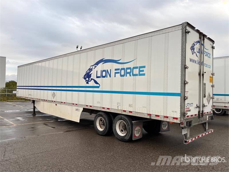 Manac 92253A811 53 ft x 102 in T/A Van Trailer Van Body Trailers