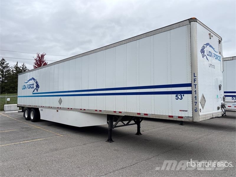 Manac 92253A811 53 ft x 102 in T/A Van Trailer Причепи-фургони