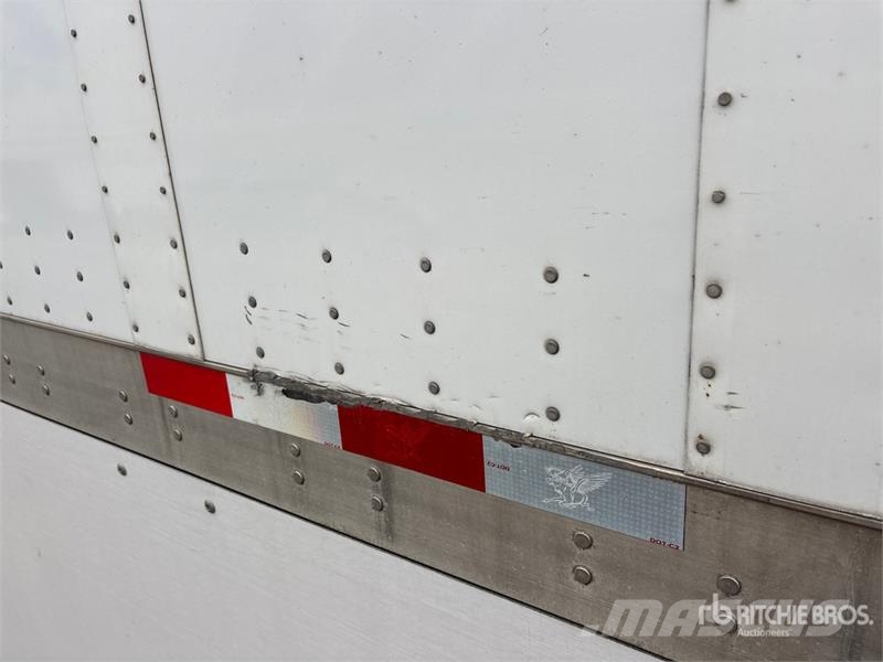 Manac 92253A811 53 ft x 102 in T/A Van Trailer Skappåbygg