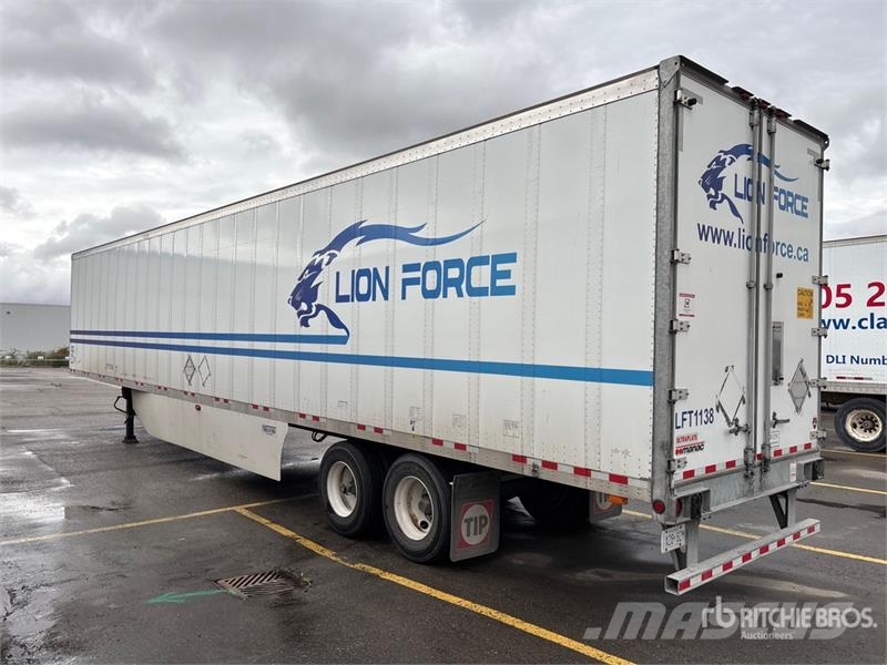 Manac 92253A811 53 ft x 102 in T/A Van Trailer Dengtos priekabos