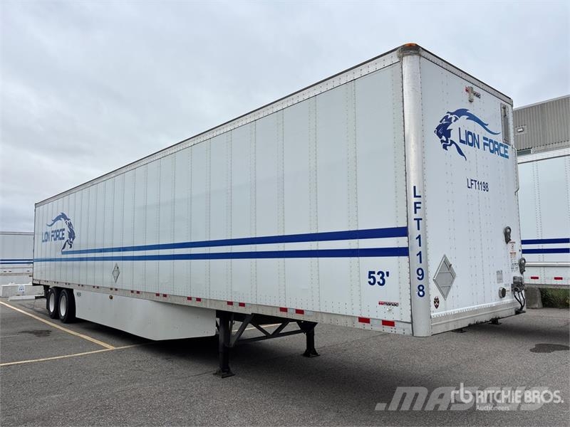Manac 92253A811 53 ft x 102 in T/A Van Trailer Причепи-фургони