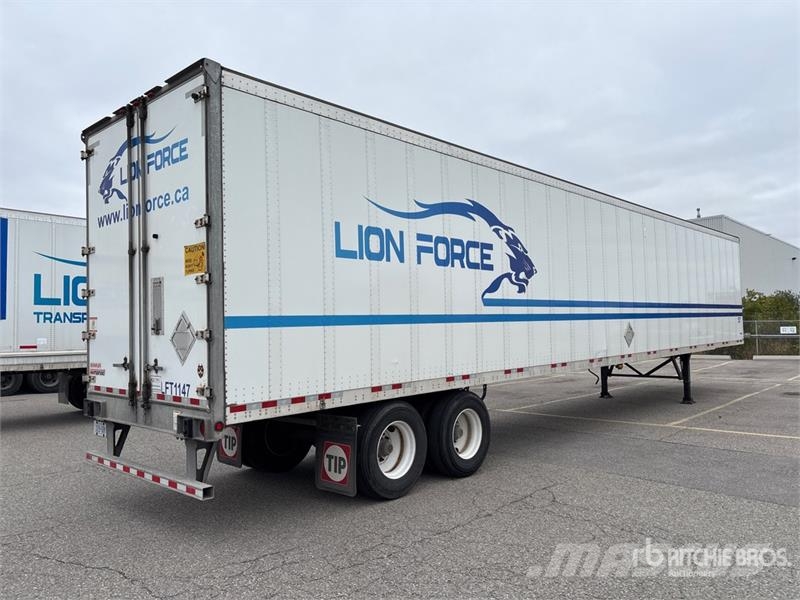 Manac 92253A811 53 ft x 102 in T/A Van Trailer مقطورات ذات هيكل صندوقي