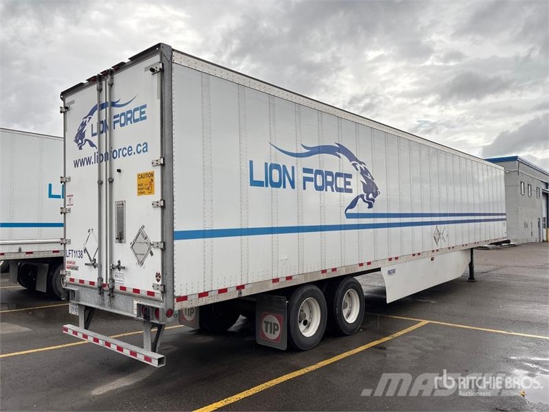 Manac 92253A811 53 ft x 102 in T/A Van Trailer Dengtos priekabos