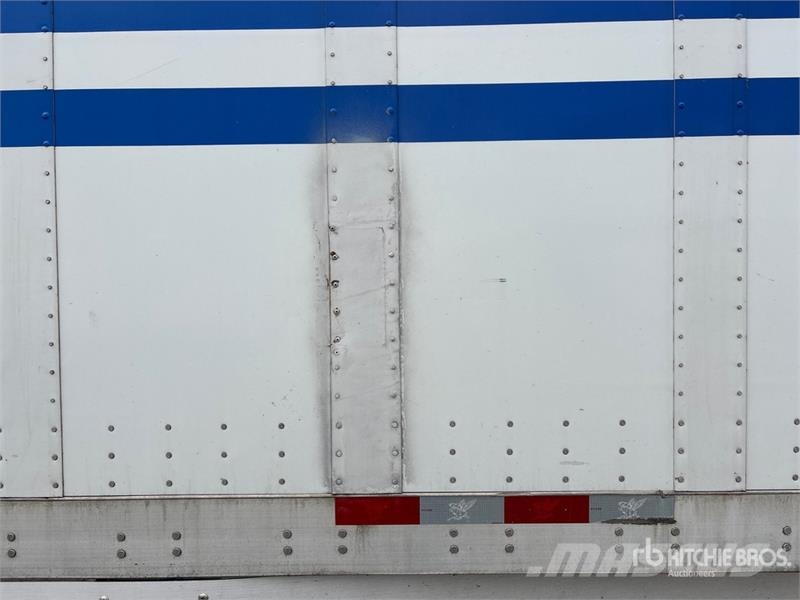 Manac 92253A811 53 ft x 102 in T/A Van Trailer Skappåbygg