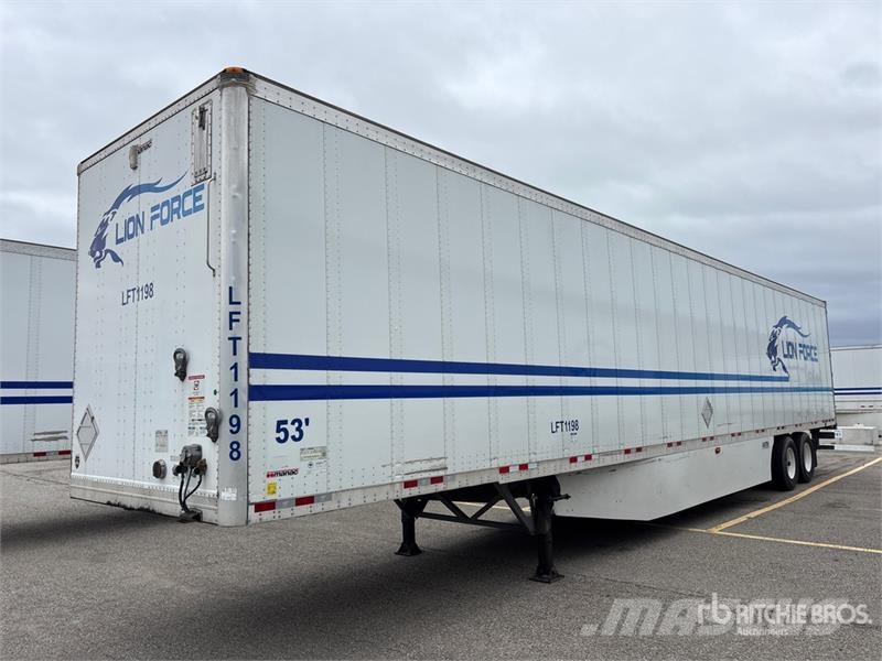 Manac 92253A811 53 ft x 102 in T/A Van Trailer Причепи-фургони