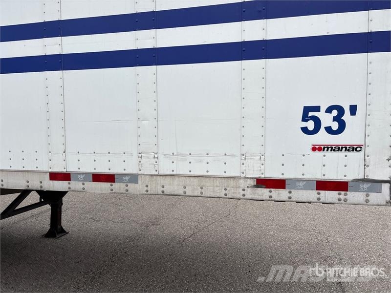 Manac 92253A811 53 ft x 102 in T/A Van Trailer Прицепы-фургоны