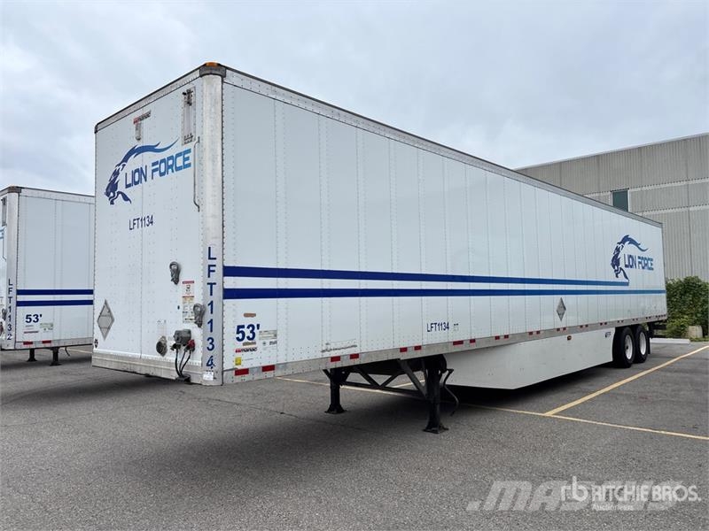Manac 92253A811 53 ft x 102 in T/A Van Trailer Прицепы-фургоны