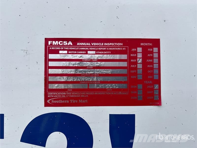 Manac 92253A811 53 ft x 102 in T/A Van Trailer Причепи-фургони
