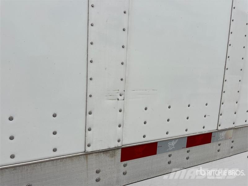Manac 92253A811 53 ft x 102 in T/A Van Trailer Skappåbygg