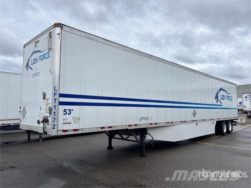 Manac 92253A811 53 ft x 102 in T/A Van Trailer Прицепы-фургоны