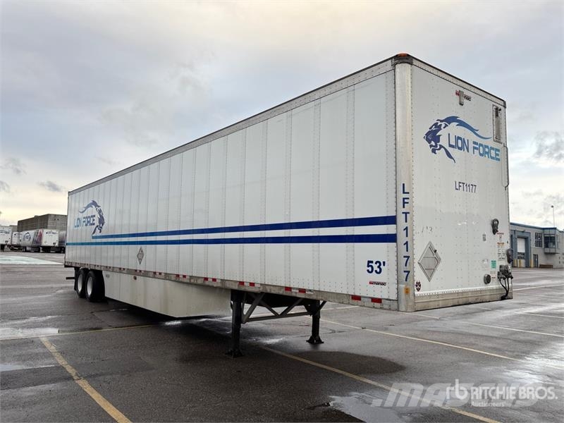 Manac 92253A811 53 ft x 102 in T/A Van Trailer Van Body Trailers
