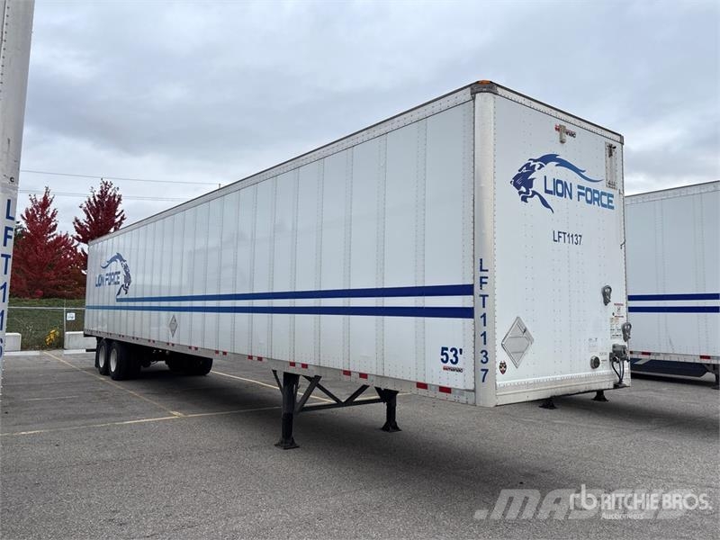 Manac 92253A811 53 ft x 102 in T/A Van Trailer Причепи-фургони