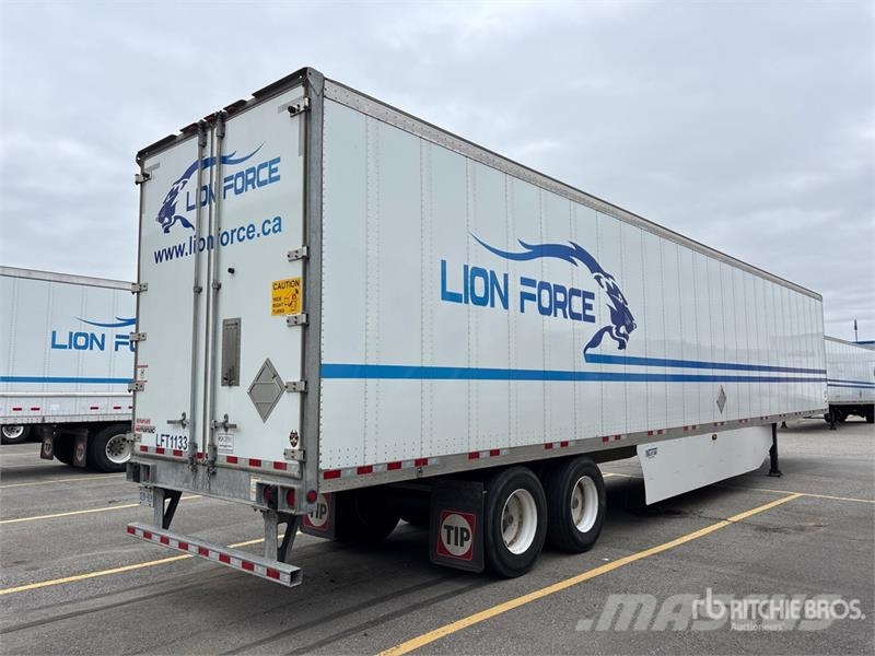Manac 92253A811 53 ft x 102 in T/A Van Trailer Skappåbygg