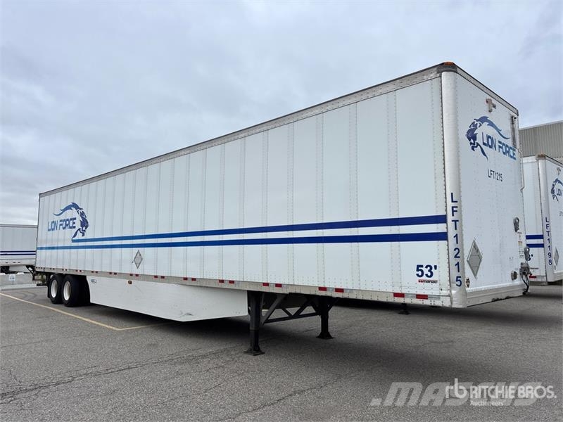 Manac 92253A811 53 ft x 102 in T/A Van Trailer مقطورات ذات هيكل صندوقي