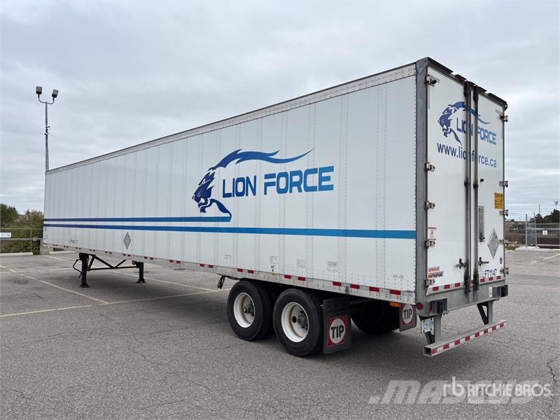 Manac 92253A811 53 ft x 102 in T/A Van Trailer مقطورات ذات هيكل صندوقي