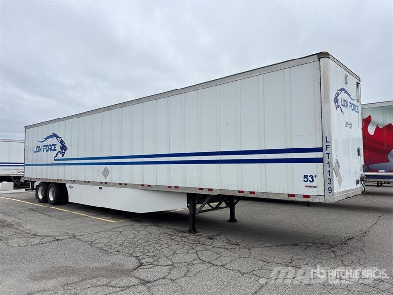 Manac 92253A811 53 ft x 102 in T/A Van Trailer Furgoonhaagised