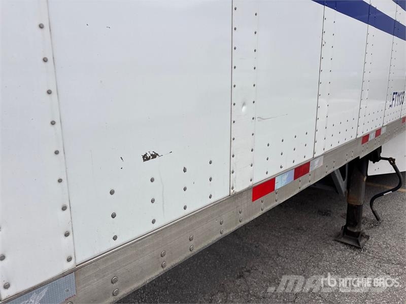 Manac 92253A811 53 ft x 102 in T/A Van Trailer Skappåbygg