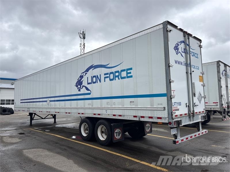 Manac 92253A811 53 ft x 102 in T/A Van Trailer Dengtos priekabos