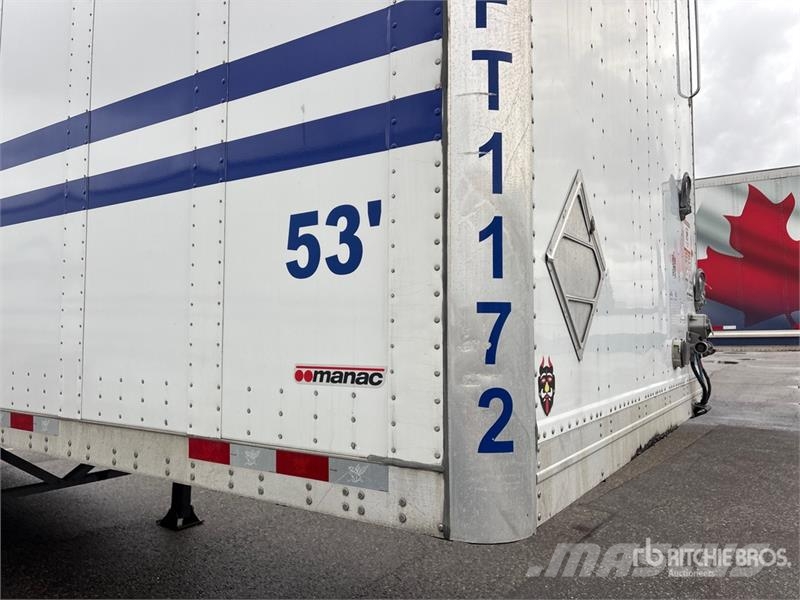 Manac 92253A811 53 ft x 102 in T/A Van Trailer Прицепы-фургоны