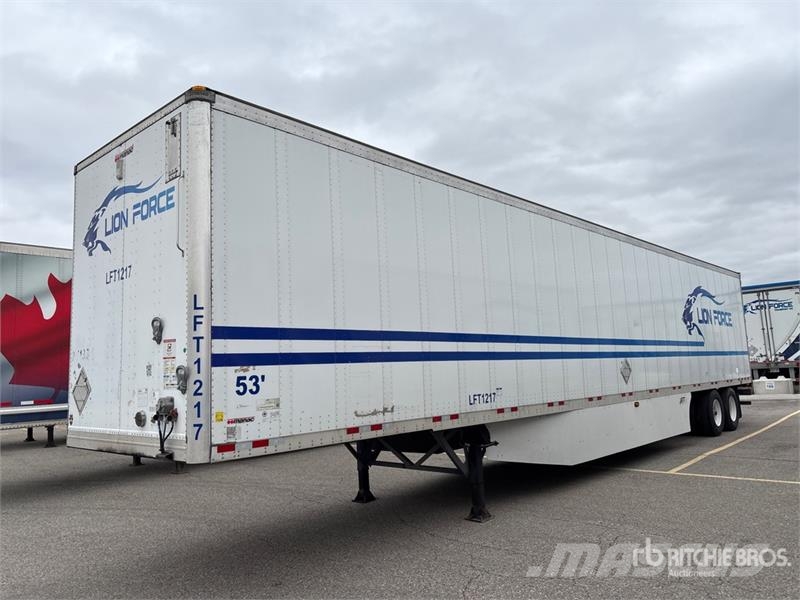 Manac 92253A811 53 ft x 102 in T/A Van Trailer Прицепы-фургоны