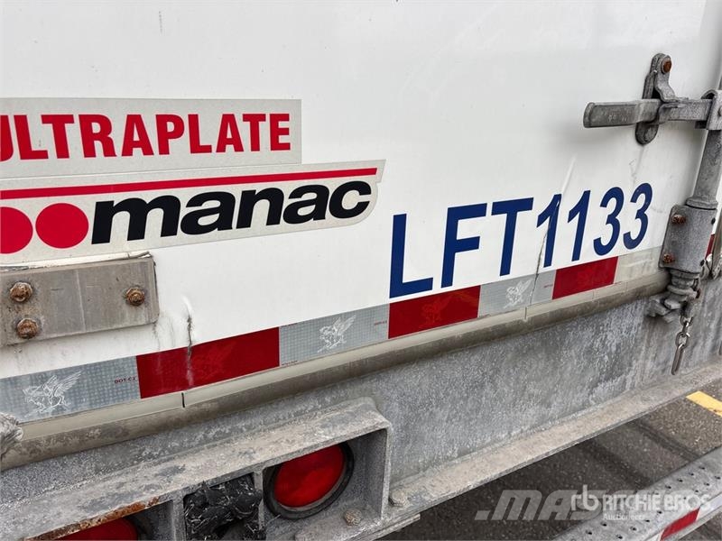 Manac 92253A811 53 ft x 102 in T/A Van Trailer Skappåbygg