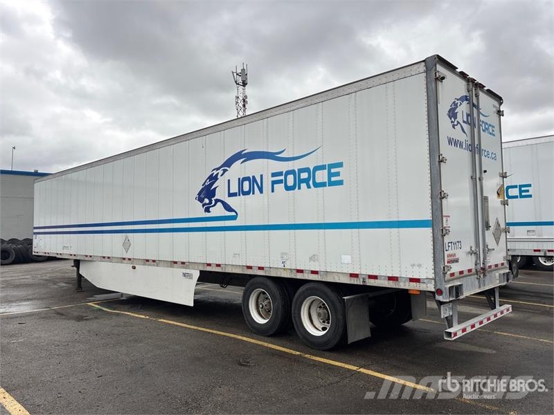 Manac 92253A811 53 ft x 102 in T/A Van Trailer Dengtos priekabos